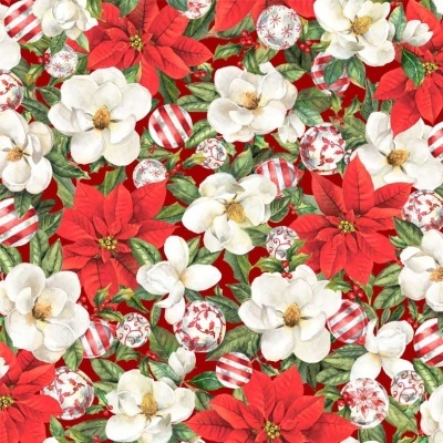 P&B Textiles | Christmas Ornaments | Flores de Natal