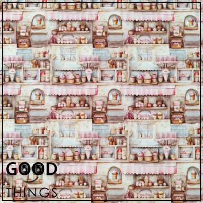 Tecido Pequena Pastelaria