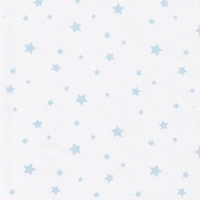 Tecido Básico | Estrelas fundo Branco