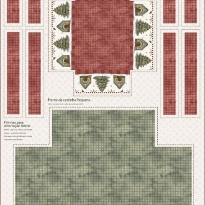 FUXICOS E FRICOTES | Natal dos Sonhos | Painel Cestinhos