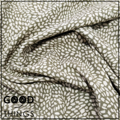 Viscose Malhado Kaki