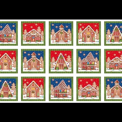 BLANK QUILTING | Gingerbred Factory | Painel