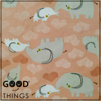 Tecido Elefantes | Elefantes Rosa