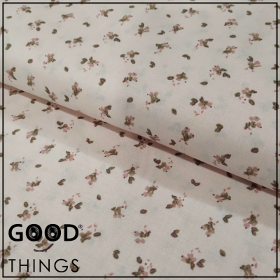 Tecido Jardim Florido | Hanipi Rosa