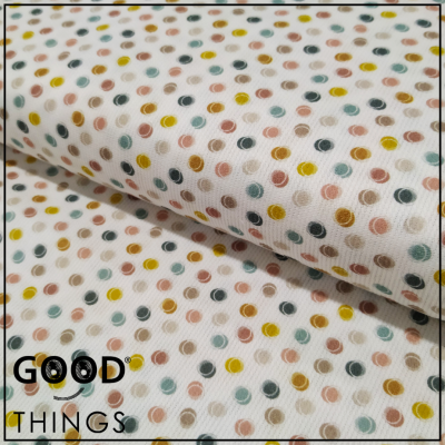 Fustão | Teddy | Bolinhas Coloridas