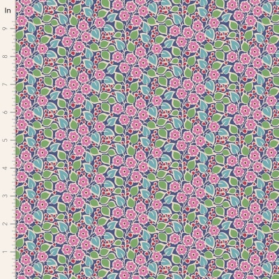 Retalho 25 x 110cm - TILDA | Pie in the Sky | TopsyTurvy Blue