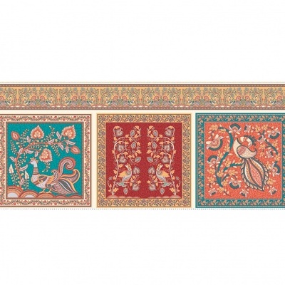 FABRICART | Kalamkari | Painel Almofadas