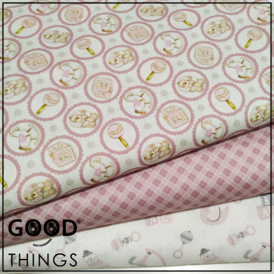 FUXICOS E FRICOTES | Baby | Xadrez Rosa