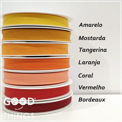 Fita de Viés | Liso | 18mm