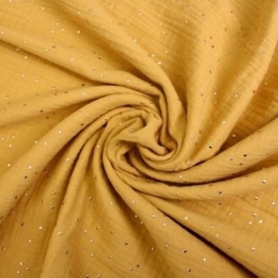 Musselina | Double Gauze | Gold Dots