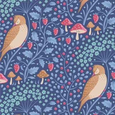 TILDA | Hibernation | Sleepybird Denim