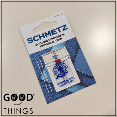 SCHMETZ | Agulha Máquina Universais | Dupla 3.0mm 90/14