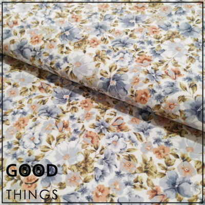 Vaiela Floral tons Azuis