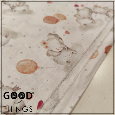 DOMOTEX | Elefantes Amorosos fundo Branco