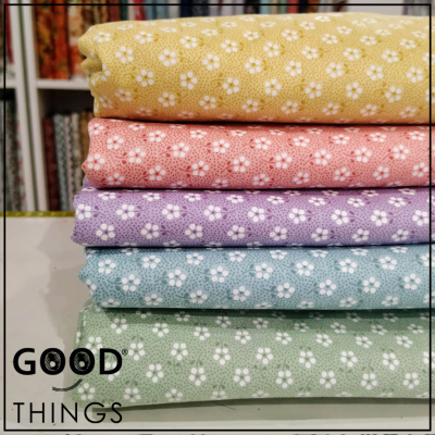 Retalho 50 x 150cm - FUXICOS E FRICOTES | Primavera | Flores Lilás