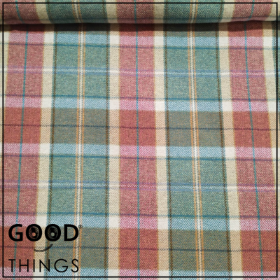 Fazenda Xadrez Laranja e Verde