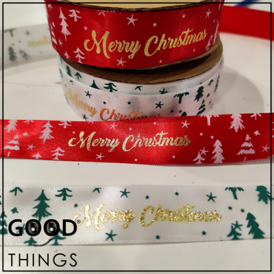 Fita Cetim | Merry Christmas