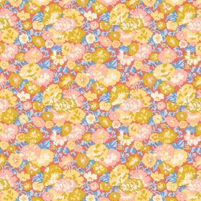 LIBERTY FABRICS | Palace Gardens | Bunckingham Blooms Amarelo
