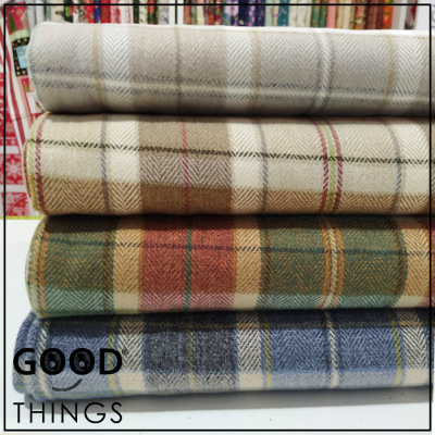 Fazenda Xadrez Laranja e Verde