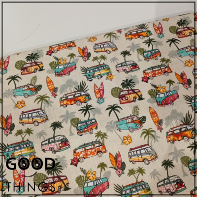 Tecido Pães de Forma Tropical