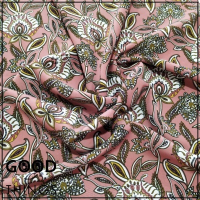 Viscose Pearl Peach Rosa