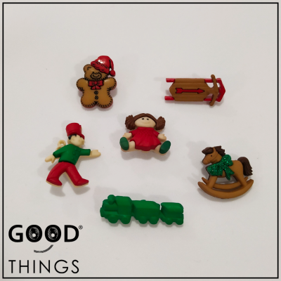 Botão Decorativo | Christmas Toys