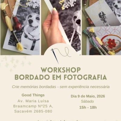 Workshop | Bordado em Fotografia | 9 de Maio