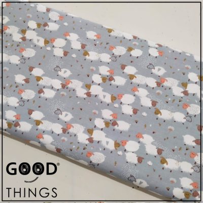 Vaiela Ovelhinhas fundo Azul