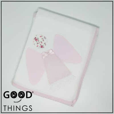 Fralda Bebé | Anjo da Guarda Rosa