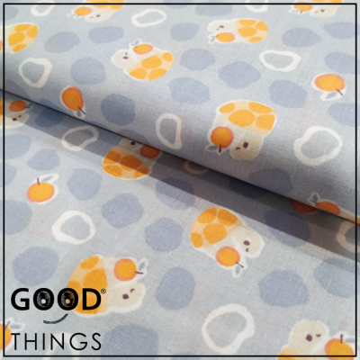 Tecido Alfabeto | Tartarugas