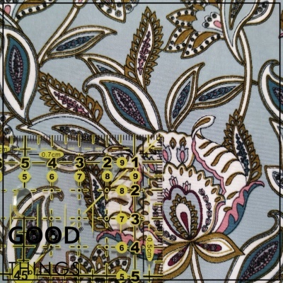 Viscose Pearl Peach Azul