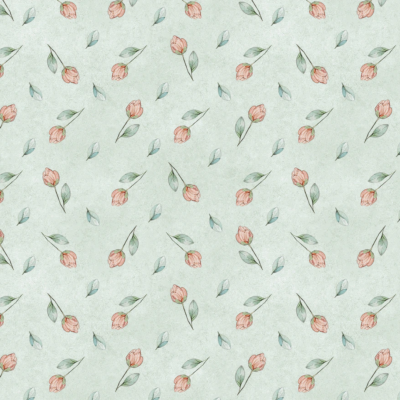 FUXICOS E FRICOTES | Floridinhos Fofos | Mini Floral Fofo Menta