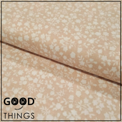 Tecido Jardim Florido | Suzette Rosa Pálido