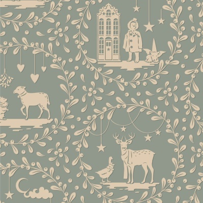 TILDA | Merry Little Christmas | Paperscenes Duckegg