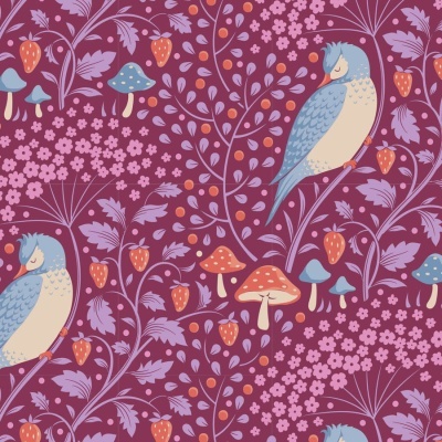 TILDA | Hibernation | Sleepybird Mulberry