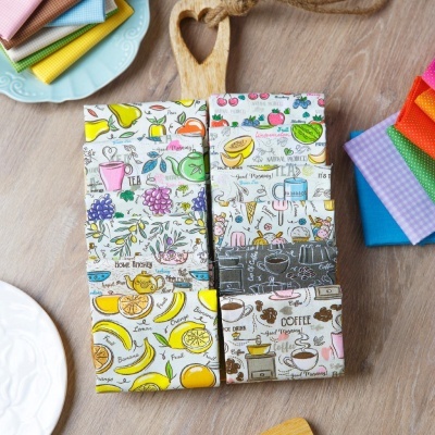 FABRICART | Modern Kitchen | Yellow Fruits