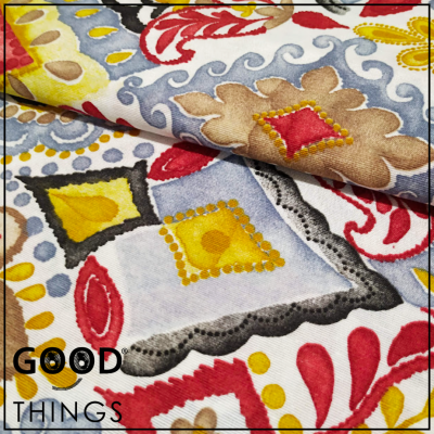 Loneta Étnico Colorido