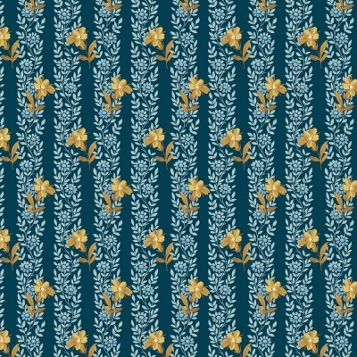 MAKOWER UK | Edyta Sitar | Beach House | Blue Poppy