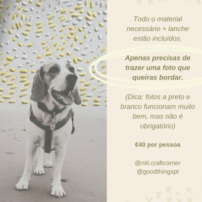 Workshop | Bordado em Fotografia | 9 de Maio