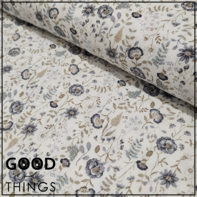 Vaiela Florinhas Azul