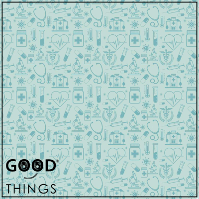 Tecido Laboratório tons Azuis