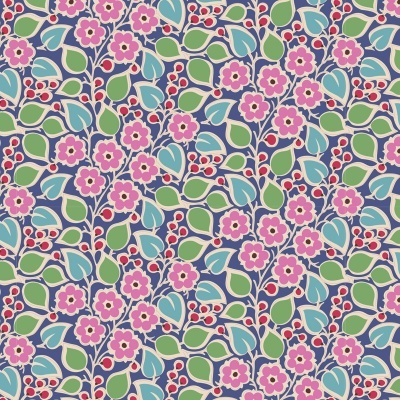 Retalho 25 x 110cm - TILDA | Pie in the Sky | TopsyTurvy Blue