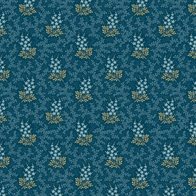 MAKOWER UK | Edyta Sitar | Cocoa Blue | Mountain Laurel Indigo