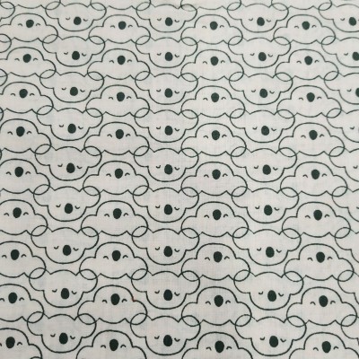 Retalho 40 x 150cm - Tecido Koalas fundo Branco