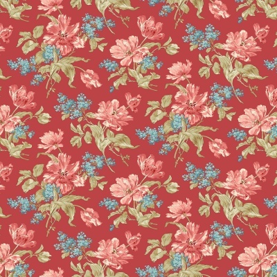 MAKOWER UK | Edyta Sitar | Lighthouse | Front Porch Bouquet Red