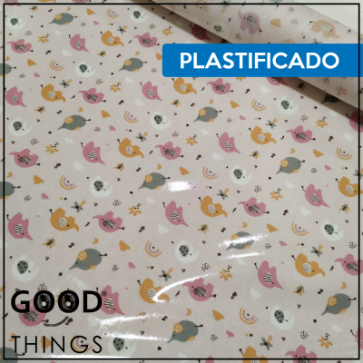 Tecido Plastificado | Elefantes