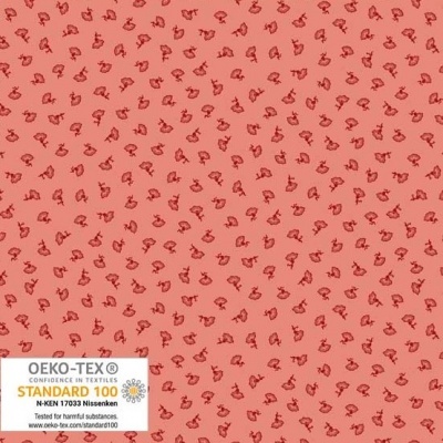 STOF FABRICS | Tiny Delight | Coral
