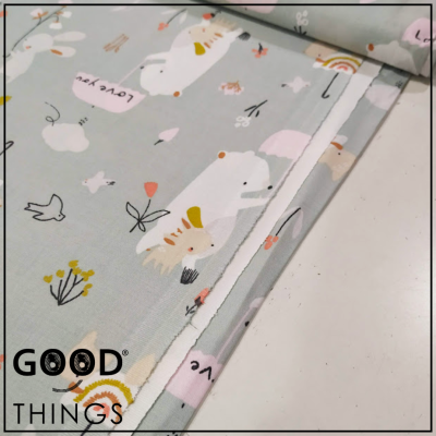 DOMOTEX | Gael | Animais fundo Verde