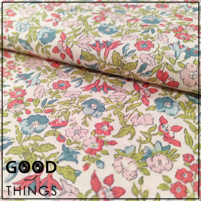 LIBERTY FABRICS | Everlasting | Mamie Flower Rosa