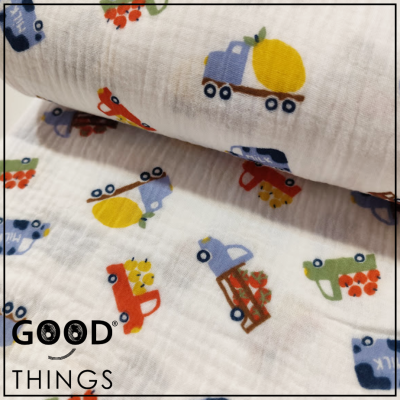 Musselina | Double Gauze | Carrinhas de Frutas